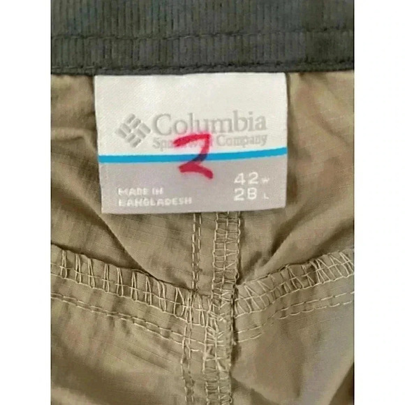 Columbia Silver Ridge Convertible  Pants sz 42 x 28 - Picture 2 of 12